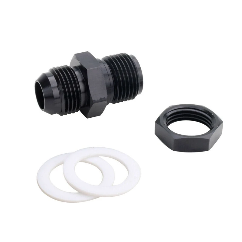 콜드 오일 커넥터 호스 엔드 피팅 어댑터, Ki Lare 연료 전지 벌크 헤드 피팅, PTFE 와셔 포함, 10 AN AN10