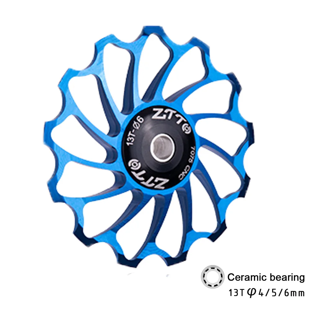 ZTTO Ceramic Bearing CNC Bicycle Jockey Wheel Pulley