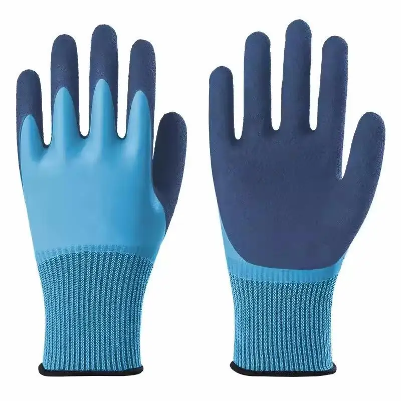 Gants Nitrile Jetables Blancs Lot 1 Paire Taille L - Jardinage