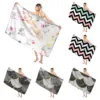 Home bath towels for the body Marbling towels bathroom quick drying microfiber beach towel man and women large sports towel 1