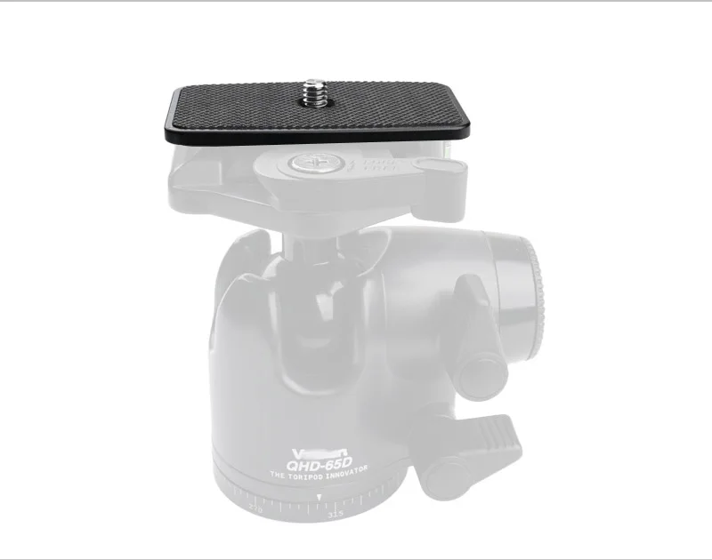 2 Piastre A Sgancio Rapido 40mm Per Treppiede - Attacco Universale Con Vite 1/4 Pollice, Lega Di Alluminio Antiscivolo - 2