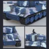1:72 Mini Remote Control Tank Model 360°Rotation Portable Battle Tank Sound Effects Simulation Toys For Children Boy Girl Gift 6
