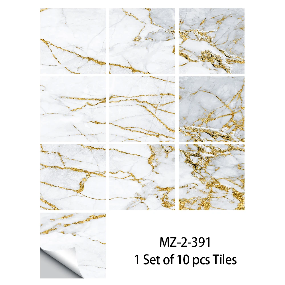 thumbnail image 1 of 29 estilos de azulejos con textura de mármol, adhesivos para cocina, armario, baño, decoración del hogar, película dura de cristal despegable y adhesiva, calcomanías de pared gruesas, 1 of 5