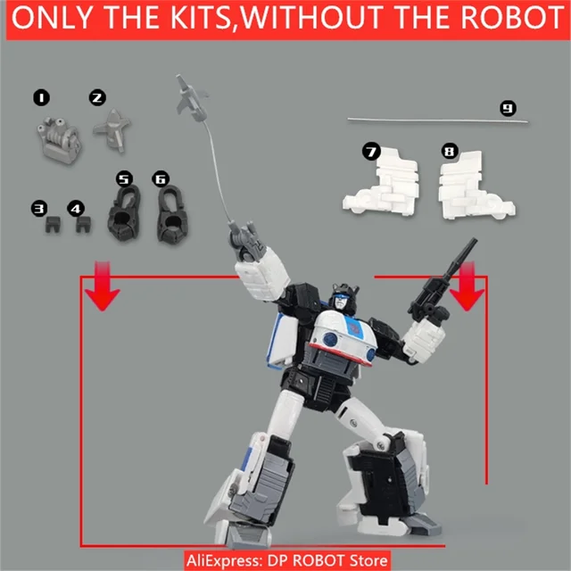 Matrix Workshop M-51 Upgrade Kit For Studio Series 86 Jazz Figure – Includes Horn, Hook & Weapon
