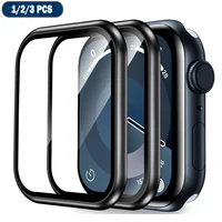 Screen Protector For Apple Watch Series 9-8-7-6 5 4 Se ultra-2 49mm 41mm 45mm 40mm 44mm 3D (Not Tempered Glass) Film Accessories 2
