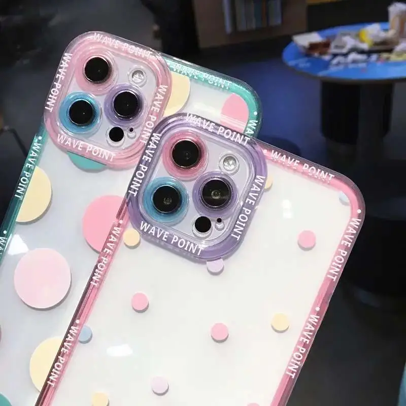 Wave Point Design Protective Phone Case