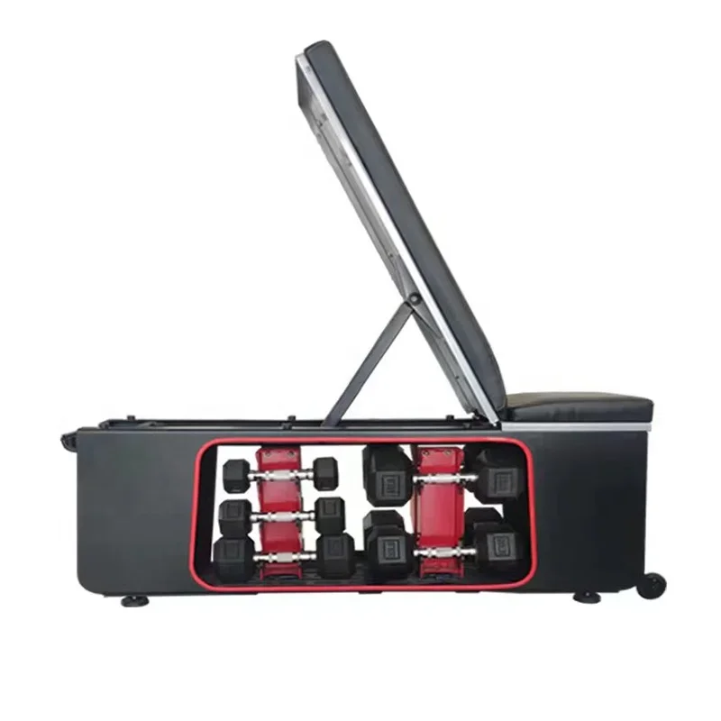 Gym Equipment Multi Function Incline Sit Up Bench Press Exercise Weight Lifting Storage Bench Dumbbell Training Box
