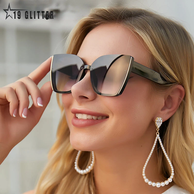 Cat Eye Sunglasses Sun Glasses Eyewear Oversized Cat Eye