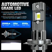 XSTORM H7 LED Headlight Kit Mini Bulb 100W 25000LM 6000K CSP for Car Headlamp 12V White Auto Fog Lamps H7 Led Turbo Automobile - Image 3