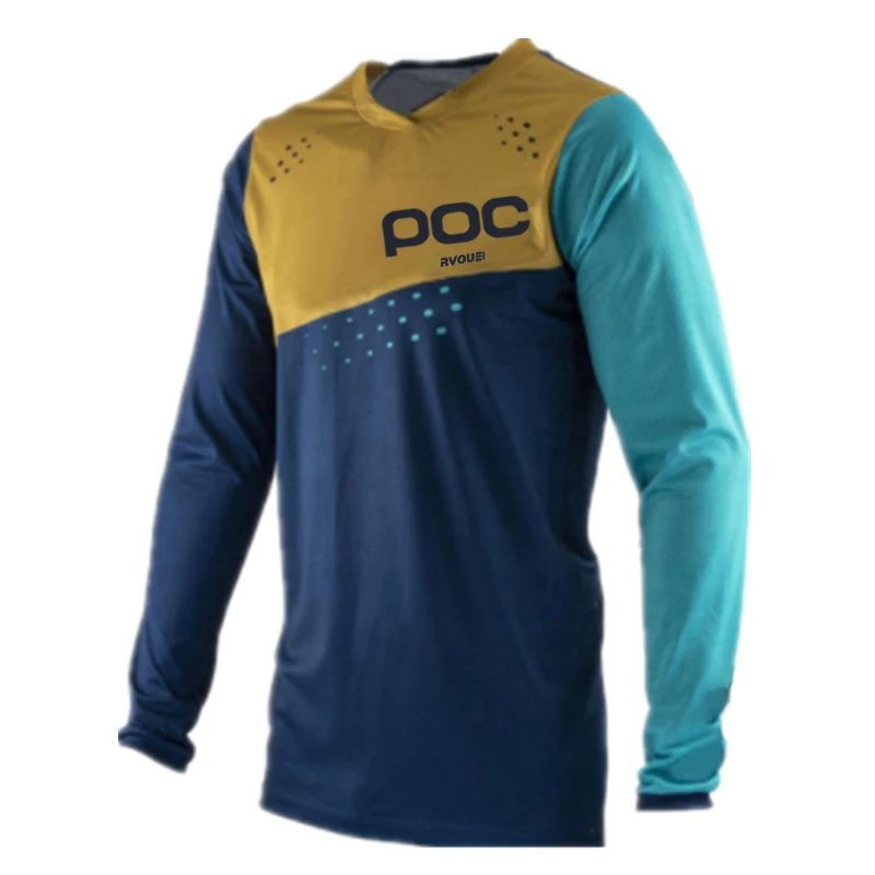 thumbnail image 1 of Rvouei Poc Enduro Ropa de ciclismo para hombre Ropa de ciclismo de montaña Ropa de motocross de campo traviesa Camisetas de manga larga Jerseys de ciclismo de montaña, 1 of 5