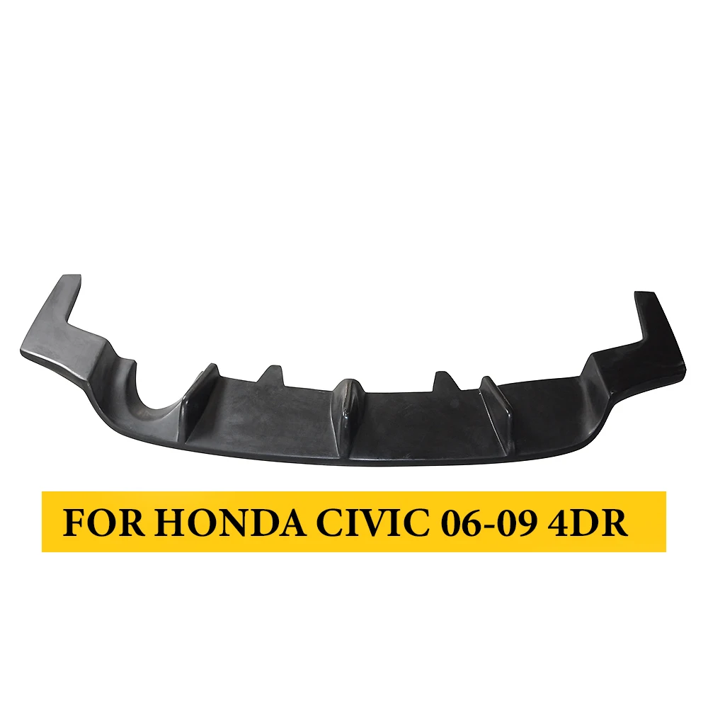 Per Honda Civic 8Th 4 Porte Type-R 2006-2009 Frp Paraurti Posteriore Spoiler Diffusore Posteriore Car Styling