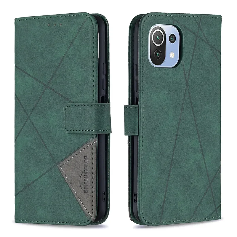 Flip on For Xiaomi Mi 11 Lite 5G Classic Phone Wallet Leather Case For Xiomi11 Mi11 Lite 11Lite Youth Coque Card Slot Back Cover 6