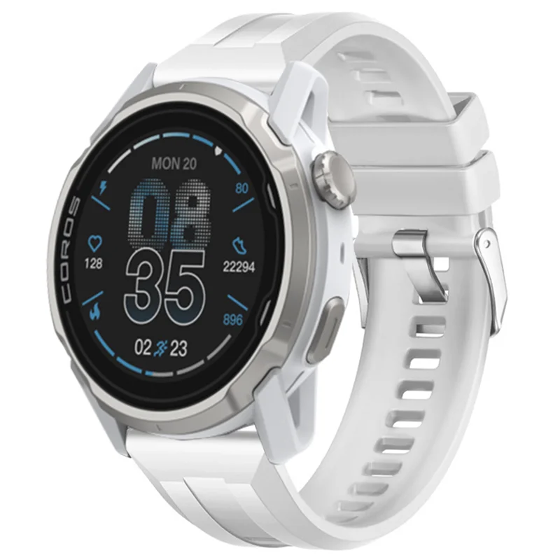 22mm Silicone Sports Breathable Watch Strap
