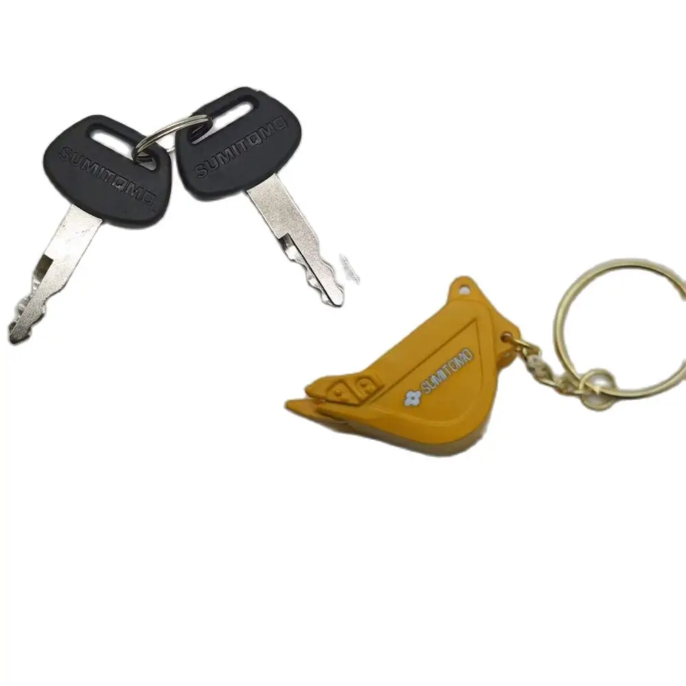 

For Sumitomo Excavator Keychain SH210 100 130 240 200 350 Ignition Door Opener Key