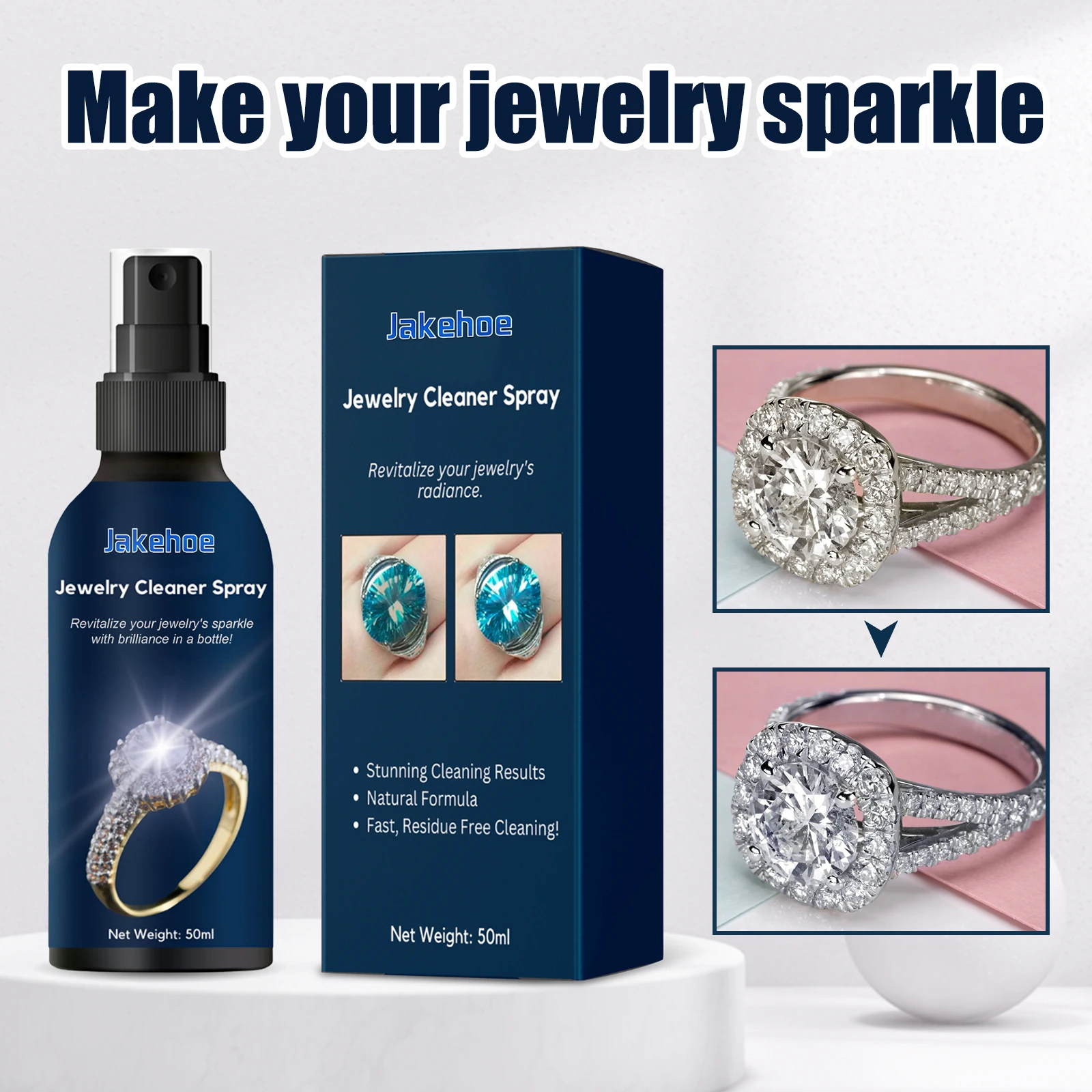 Cleaning How To Make Diamond Jewelry JAKEHOE Jewelry Cleaner
