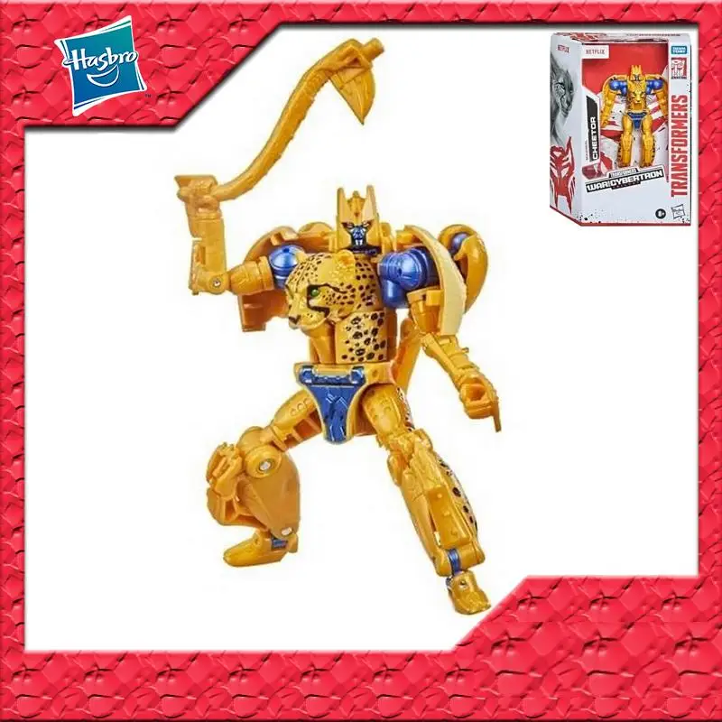 

Оригинальные экшн-фигурки TAKARA TOMY Transformer CHEETOR Deluxe из ПВХ
