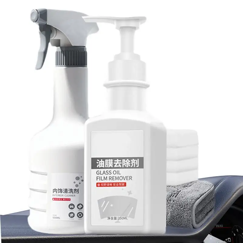 

Car Leather Cleaner Interior And Dashboard Cleaner Multifunctional High Foam Car Cleaner Interior For Cars Trucks SUVs Jeeps RVs