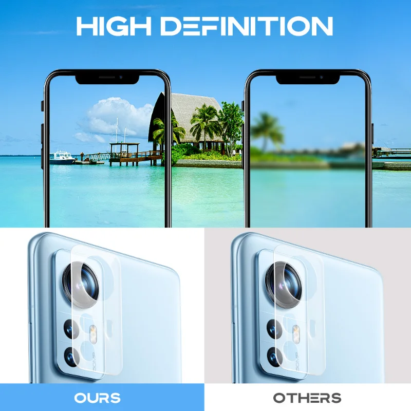 Фото 4 шт., защитная пленка для объектива камеры Xiaomi Mi 12 12X 12Pro №4