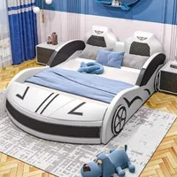 Forme de voiture normale lits pour enfants garde-corps de sécurité conception unique lits pour enfants parc Style moderne Lit Enfant meubles pour la maison 5