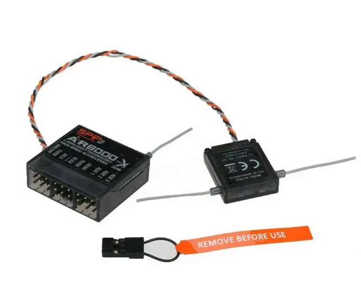 Ar8000 2.4Ghz 8Ch Ricevitore Supporto Dsm2 Dsmx Con Satellite Esteso Per Jr Spektrum Dx7S Dx8 Dx9 Dx18 Trasmettitore