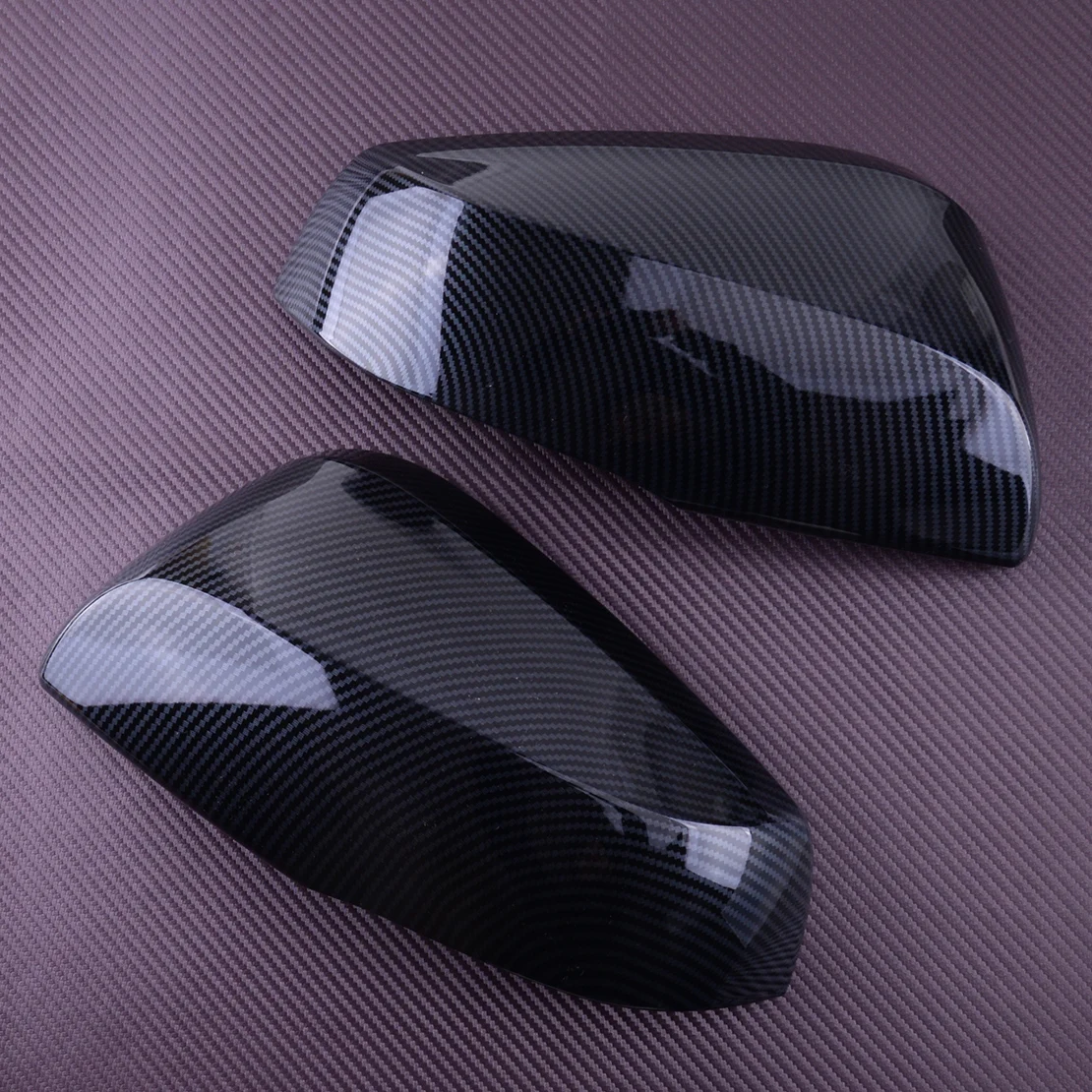 

1 пара, передняя левая и правая передняя крышки из углеродного волокна для Toyota Highlander 2020, 2021, 2022