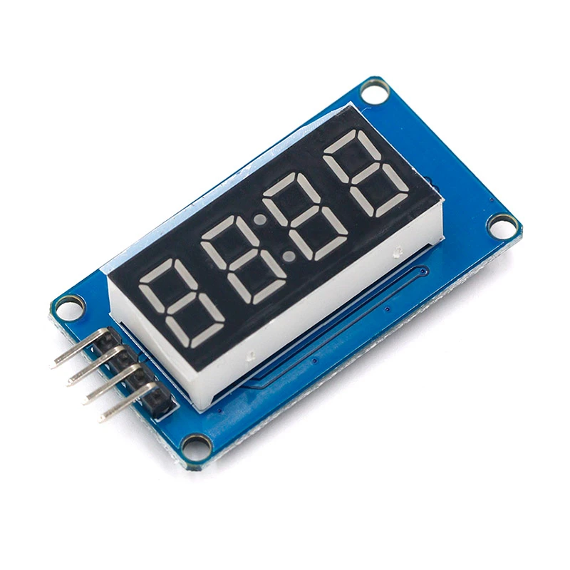 LED Digital Tube Display TM1637 4 Bits Digital LED Display Module For arduino 7 Segment 0.36Inch Clock RED Anode Tube Four Serial Driver Board Pack