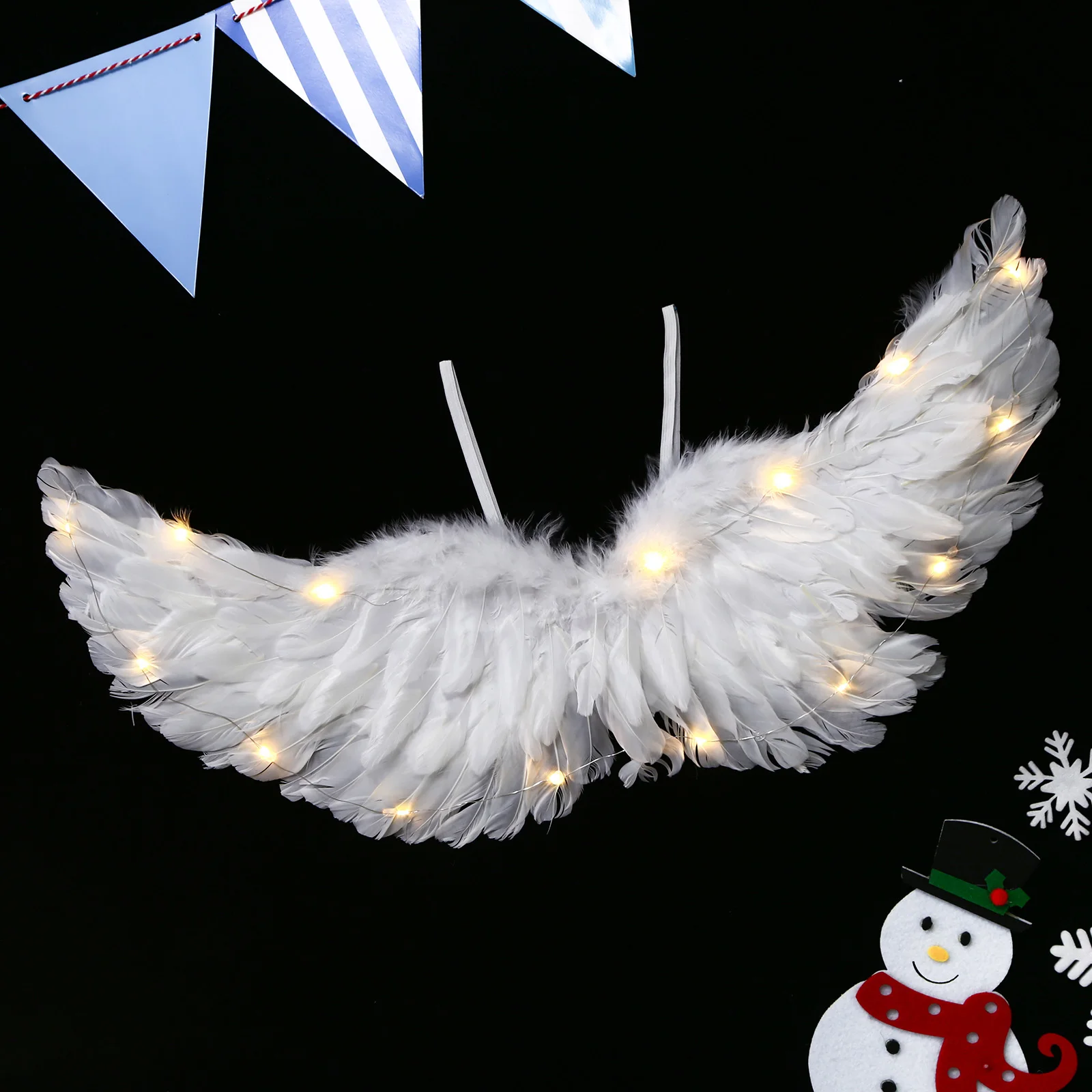 Light Up LED Angel Halo Diadema Alas De Plumas Blancas Fiesta Navidad  Disfraz Accesorio Para El Cabello De 1,22 €