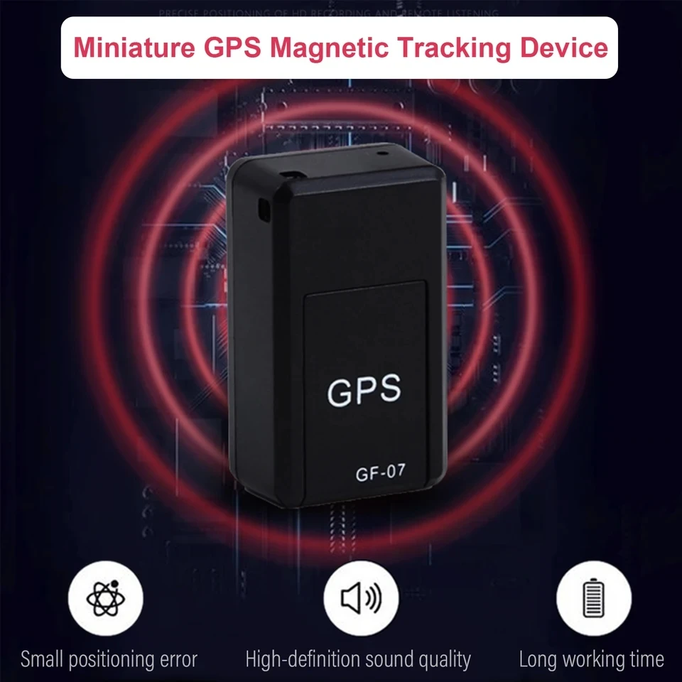 GF07 Tracker Strong Magnetic Car Vehicle Tracking Anti-lost Anti-theft Device Mini Portable Precise Positioning GPS Locator - Image 6