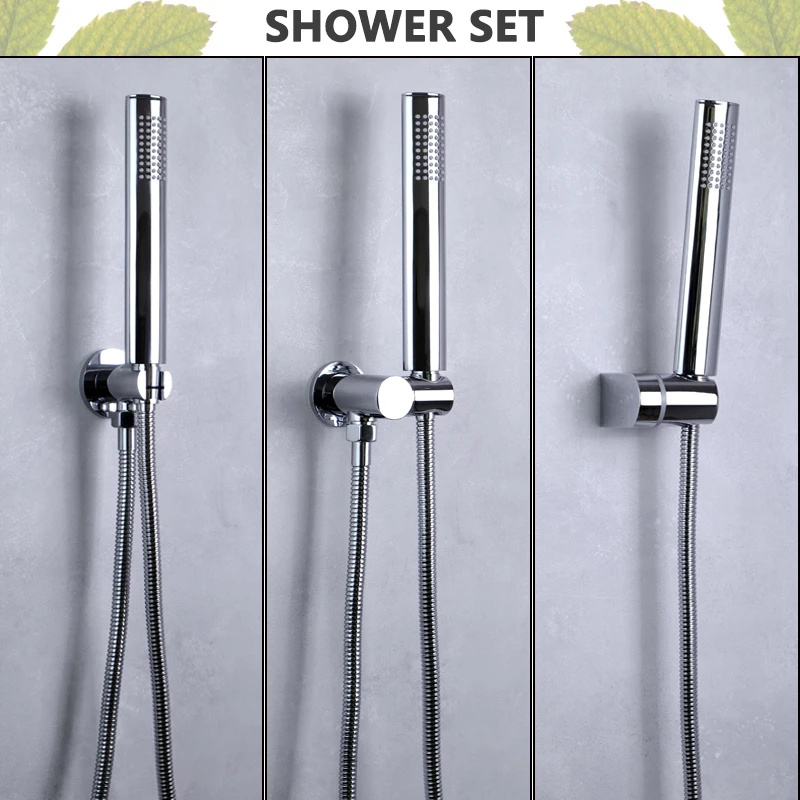 Stainless Steel Bathroom Fixture | Stainless Steel Hand Shower Set ...