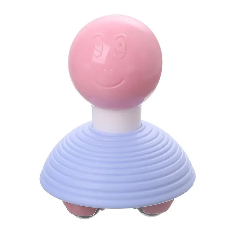 Roller massager handheld magnetic bead meridian brush body muscle relaxation
