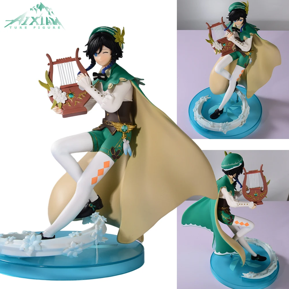

25cm Venti Figure Yae Miko Barbatos PVC Action Figure Sexy Girl Figurine Venti Toys Collection Model Doll Gifts