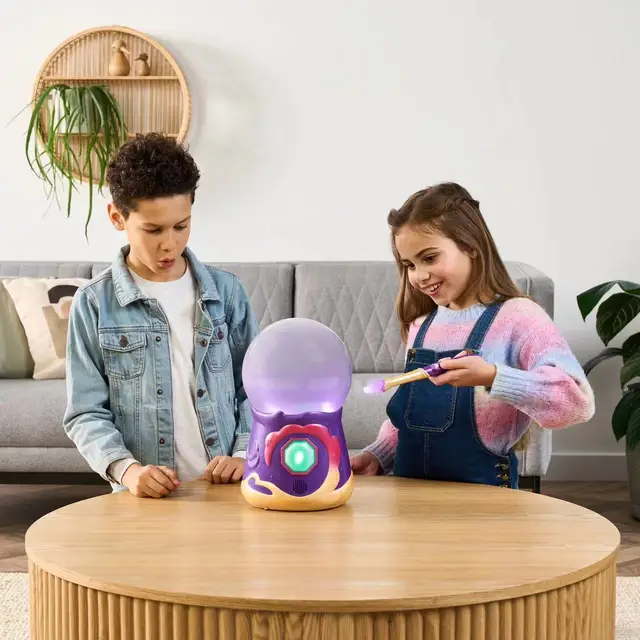 Fyeme Magic Pot Toy for Kids with Cover Stick Doll Magic Fog Pot  Imagination Development Mist Pot Toy Parent-children Interactive Magic Fog  Toy for