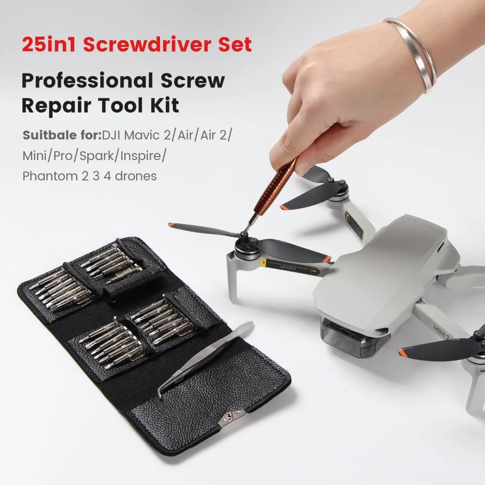 รูปสินค้า ชุดซ่อมเครื่องมือช่าง DJI 25 In 1 ครบจบในชุดเดียว