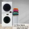 Basic Stackable 13 lbs Washer + Vented Sensor Dryer 3.5cf 110V, Automatic, Compact Washing Machine, 120 Volts 3