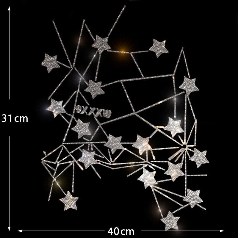 

Украшения для одежды «сделай сам» с узором мечтательной пентаграммы, горячие алмазные нашивки, которые требуют глажки