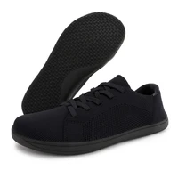 Men's and Women's Barefoot Shoes Wide Version Simple Walking Sports Shoes 2025 Lace Up Outdoor Lightweight Casual Running Shoes - Image 4