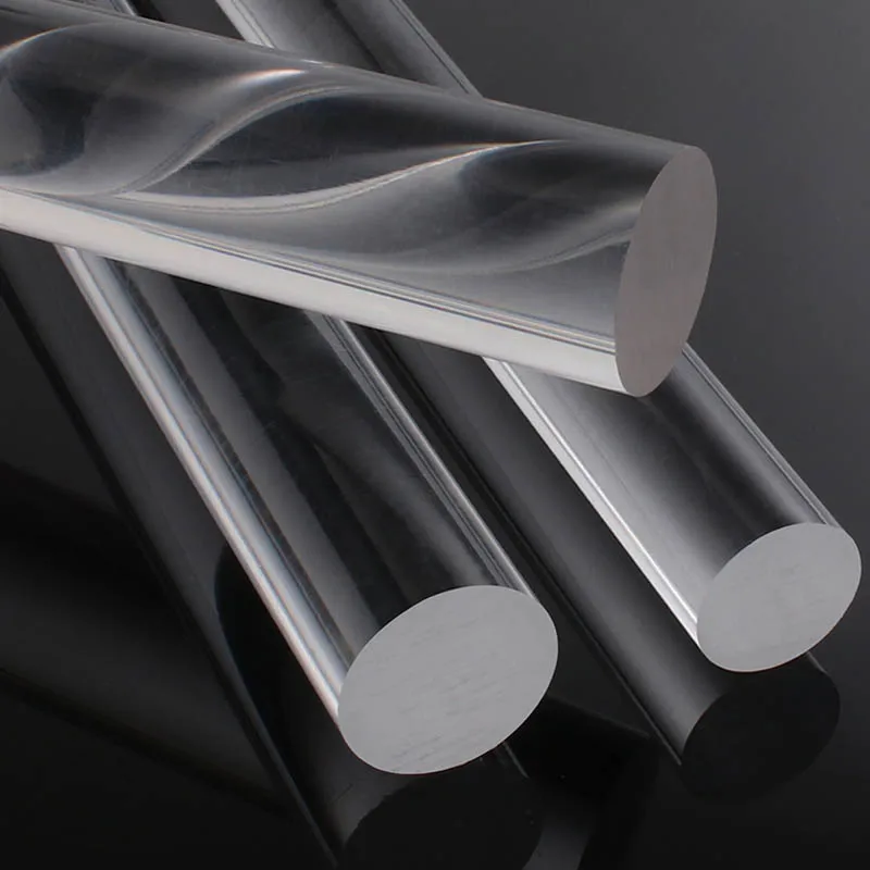 Clear Acrylic Rod Solid Bar Diameter 8 10 12 15 18 20mm Length 100 150 200 250 300mm Round PMMA Acrylic Round Rods acrylic rod