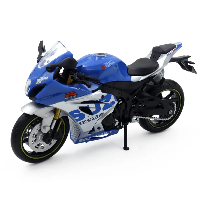 1:12 Suzuki GSX-R1000R L7 alliage moulé sous pression moto modèle jouet voiture Collection Autobike Shork-absorbeur hors route AutocymunToy cadeau