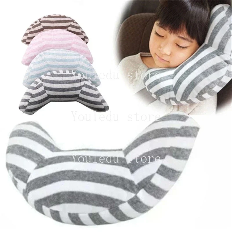 Child Car Seat Headrest Sleeping Head Support Children Nap Shoulder Belt Pad Neck Cover for Kids Travel Interior Accessories