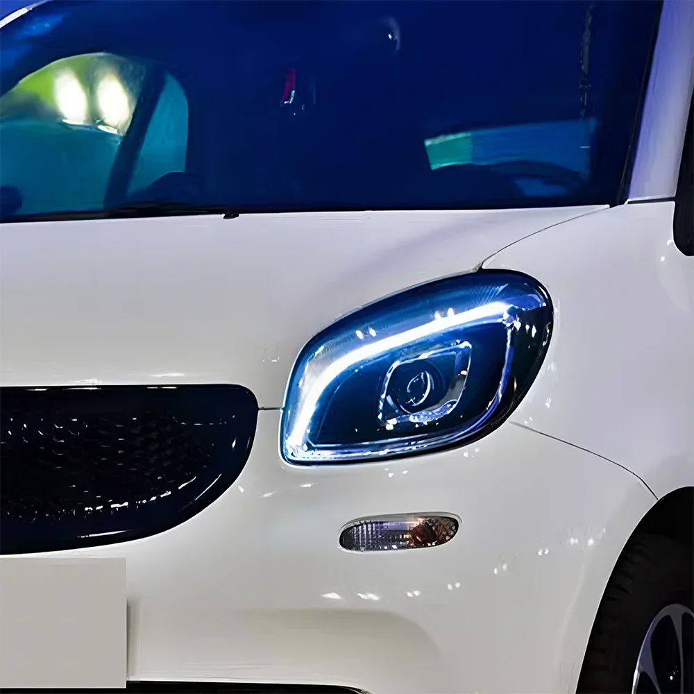 Auto Voorlichten Assemblage Voor Benz Smart 2015- W453 W451 W452 Upgrade Hoge Configuratie Led Auto Koplamp Accessoires