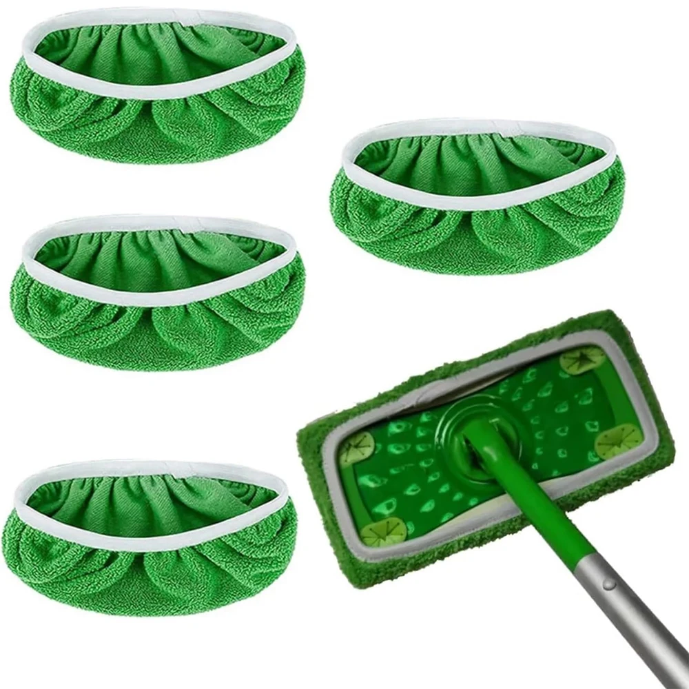 Sweeping Mop Reusable Mop Mat Floor Sweeping Mop Fill Household Cleaning Tools Wet Cloth Dry and Wet Use Compatible with Sweeping