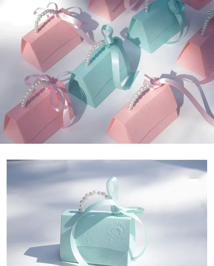 10PCS Party Favor Candy Boxes – Portable Gift Boxes for Baby Shower, Wedding, Birthday,... - SKU CFB01936 - UGI Packaging