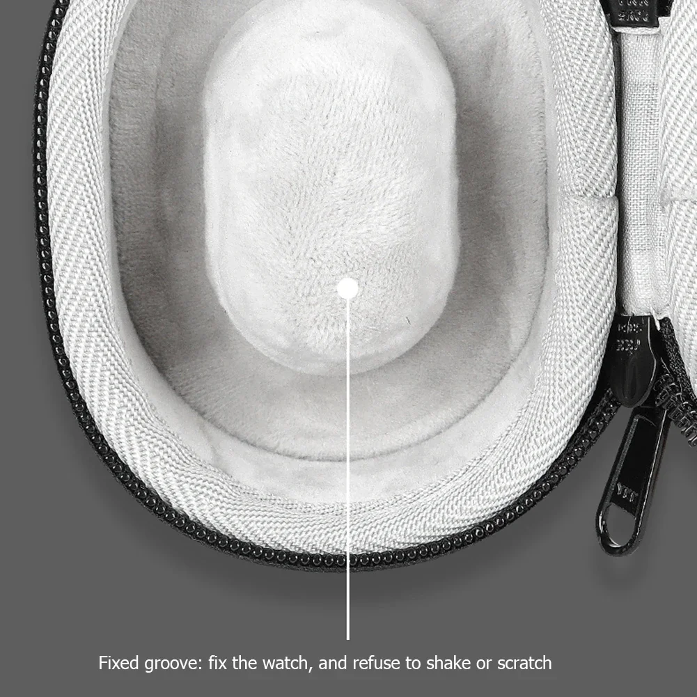 Hard Carrying Case EVA Watch Storage Box Waterproof Protective Storage Case for Apple Watch Series 7 6 5 for Haylou RS4 Plus/GST