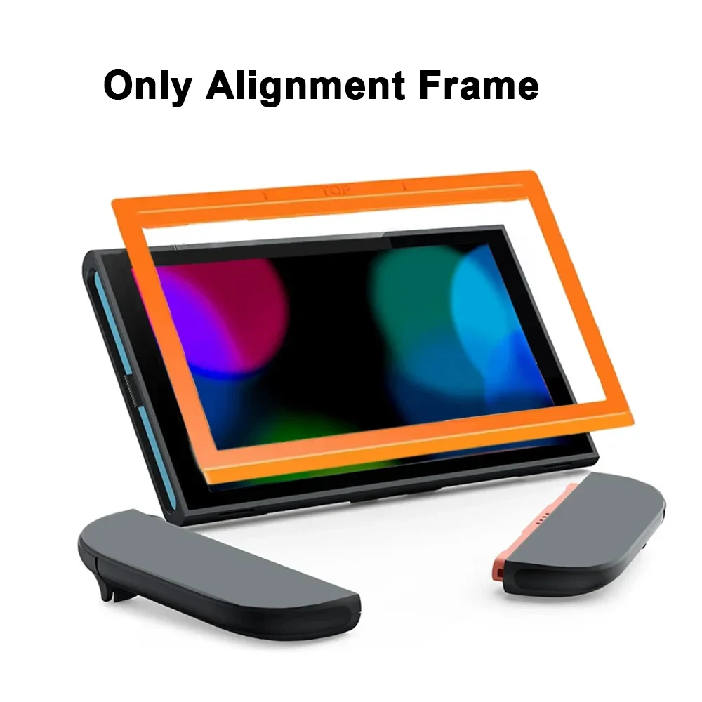 1/2/3Pack Tempered Glass Screen Protector for Switch 2 Easy To Install HD Clear Film with Alignment Frame for Nintendo Switch 2