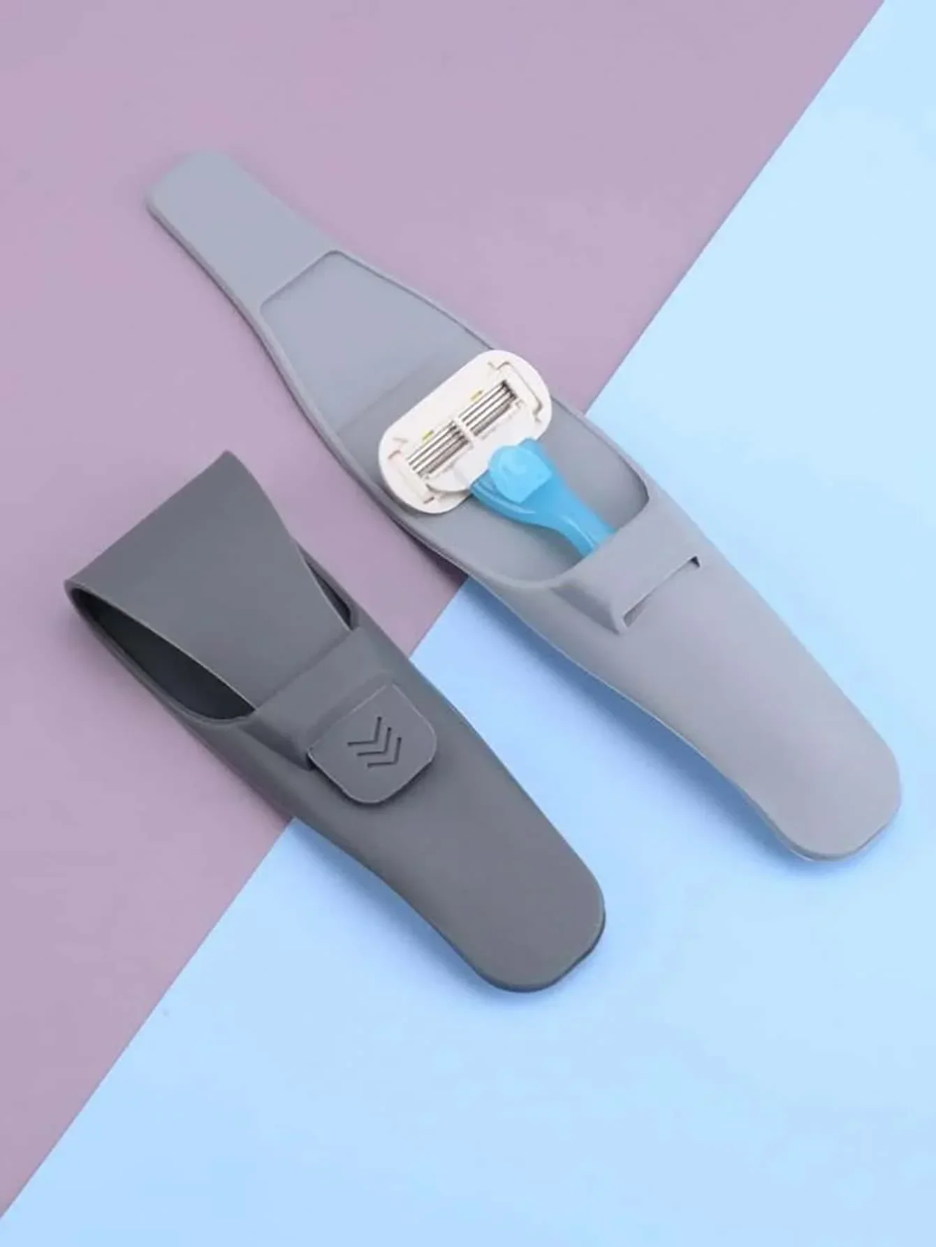 Razor Cases Portable Silicone Black