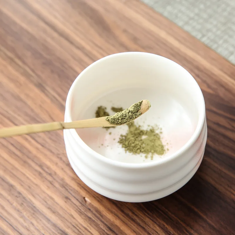 4pcs/set traditional matcha giftset bamboo matcha whisk scoop ceremic Matcha Bowl Whisk Holder japanese tea sets
