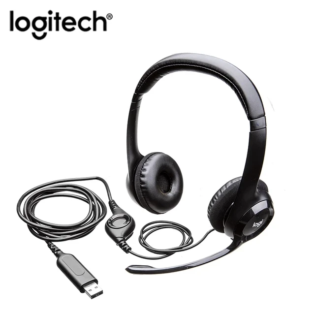 Logitech H390 USB Wired Headset Stereo Headphones with Noise-Cancelling Microphone For PC/Mac/Laptop - Image 6