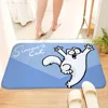 Cartoon Simon Cute C-Cat Floor Mat Doormats Home Carpet Foot Bathroom Absorbent Anti-Slip Home Decor 3