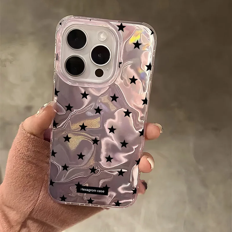 Star Butterfly Tie Design Protective Phone Case - Durable PC Cover