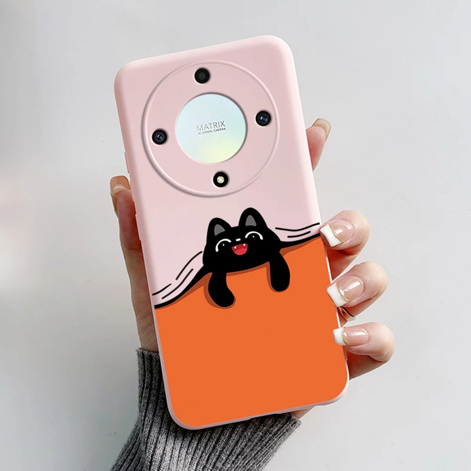 Astronaut Soft Shockproof Silicone TPU Phone Back Cover - Enhanced Protection for Honor Magic 5 Lite 5G